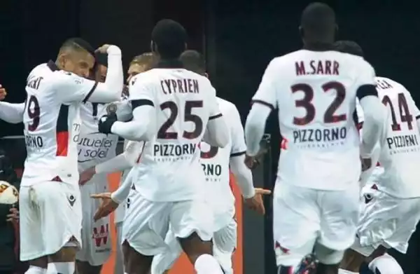 Nice Win At Guingamp To Return To Top Of Ligue 1